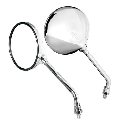 Atpakaļskata spoguļi LAMPA Opal Chrome pāris LAMPA MOTOVEIKALS 21