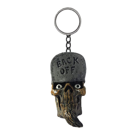 Atslēgu piekariņš LT Back off skull head LETHAL THREAT MOTOVEIKALS 21