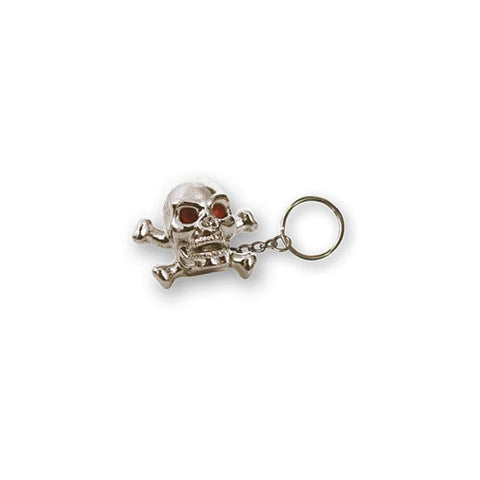 Atslēgu piekariņš SKULL N BONES chrome TRIKTOPZ MOTOVEIKALS 21