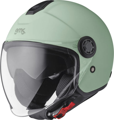 Atvērtā tipa moto ķivere GMS Gelato light green GMS MOTOVEIKALS 21