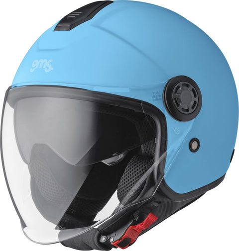 Atvērtā tipa moto ķivere GMS Gelato turquoise GMS MOTOVEIKALS 21