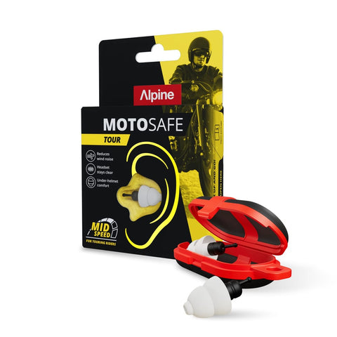 Ausu aizbāžņi Alpine MotoSafe Tour Earplugs ALPINE MOTOVEIKALS 21