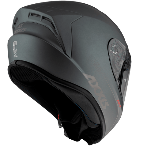 AXXIS FF112 Draken SOLID A2 MATT TITANUM S AXXIS MOTOVEIKALS 21