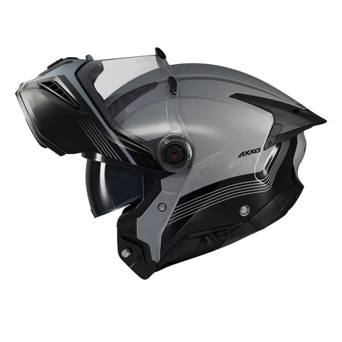 AXXIS modulārā ķivere GHOSTFIGHTER SV BITONE C2 gloss (flip-up) AXXIS MOTOVEIKALS 21