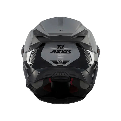 AXXIS modulārā ķivere GHOSTFIGHTER SV BITONE C2 gloss (flip-up) AXXIS MOTOVEIKALS 21