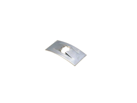 badge securing plate / rear light securing plate 15x8mm for Ape, Piaggio, Vespa OEM STANDARD MOTOVEIKALS 21