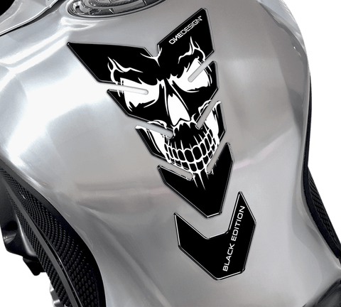 Bākas uzlīme BLACK EDITION SKULL5 ONEDESIGN MOTOVEIKALS 21
