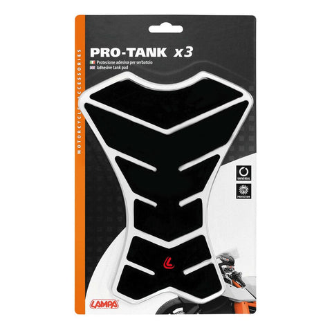 Bākas uzlīme LAMPA Pro-Tank X3 black LAMPA MOTOVEIKALS 21