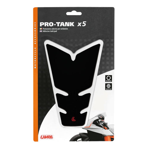 Bākas uzlīme LAMPA Pro-Tank X5 black LAMPA MOTOVEIKALS 21