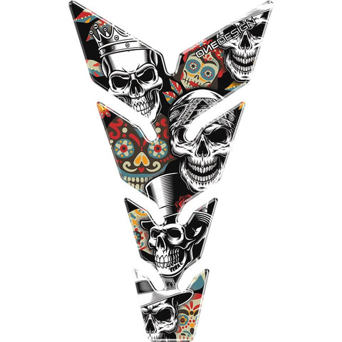 Bākas uzlīme MAX SKULLS2 ONEDESIGN MOTOVEIKALS 21