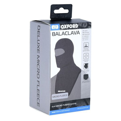 Balaclava (termo apkakle) Oxford Deluxe black OXFORD MOTOVEIKALS 21