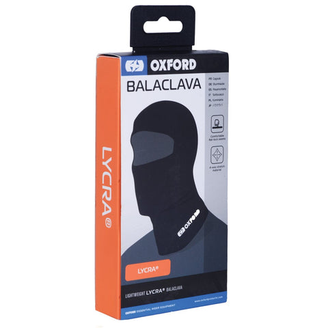 Balaklava Oxford LYCRA black OXFORD MOTOVEIKALS 21