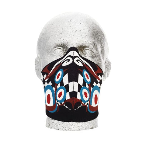 Bandero biker face mask Pyschedelic BANDERO MOTOVEIKALS 21
