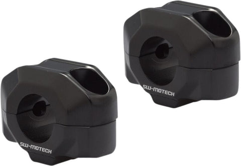 Bar Riser For 22Mm Black SW-MOTECH SW-MOTECH MOTOVEIKALS 21