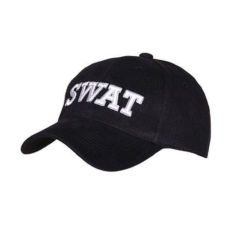 Baseball cap SWAT black ARMY SURPLUS MOTOVEIKALS 21
