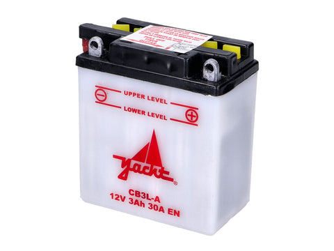 Battery 12 Volt 3 Ah for Honda MTX sh XL NSR Mokick motorcycle DIVERSE / IMPORT MOTOVEIKALS 21