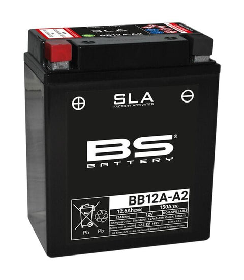 Battery Bb12A-A2 Sla BS BATTERY BS BATTERY MOTOVEIKALS 21