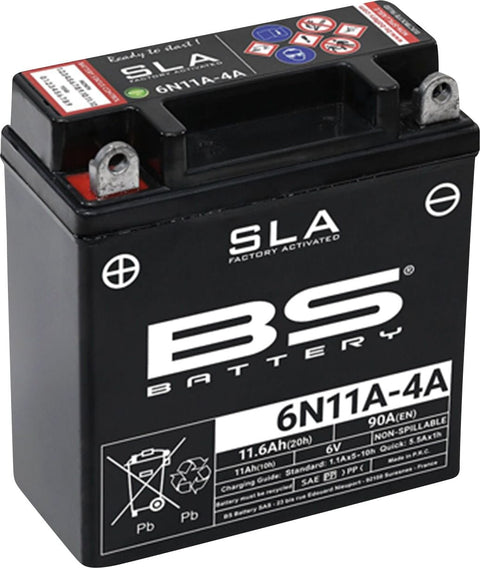 Battery Bs 6N11A-4A BS BATTERY BS BATTERY MOTOVEIKALS 21