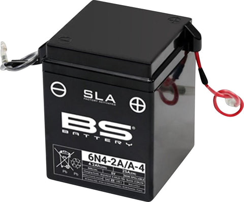 Battery Bs 6N4-2A/A-4 BS BATTERY BS BATTERY MOTOVEIKALS 21