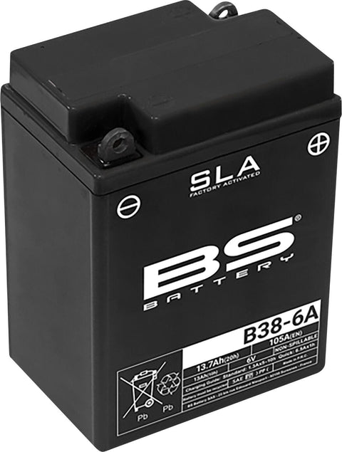 Battery Bs B38-6A BS BATTERY BS BATTERY MOTOVEIKALS 21