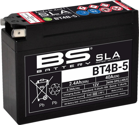 Battery Bs Bt4B-5 Sla BS BATTERY BS BATTERY MOTOVEIKALS 21