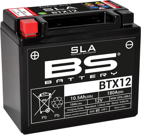 Battery Bs Btx12 Sla BS BATTERY BS BATTERY MOTOVEIKALS 21
