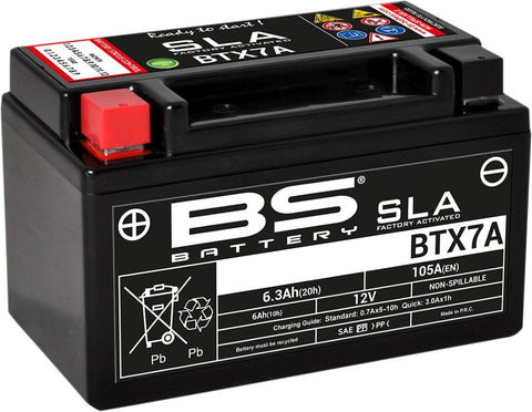 Battery Bs Btx7A Sla BS BATTERY BS BATTERY MOTOVEIKALS 21