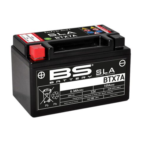 Battery Bs Btx7A Sla BS BATTERY BS BATTERY MOTOVEIKALS 21