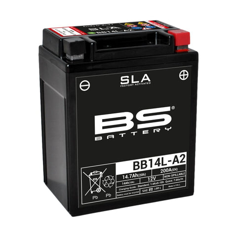 Battery Btx14Ahl/Bb14L-A2/B2 BS BATTERY BS BATTERY MOTOVEIKALS 21