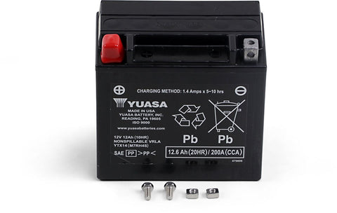 Battery Fa Ytx14 YUASA YUASA MOTOVEIKALS 21