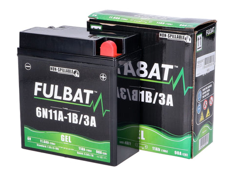 battery Fulbat 6N11A-1B/3A GEL FULBAT MOTOVEIKALS 21