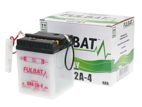 battery Fulbat 6V 6N4-2A-4 DRY incl. acid pack FULBAT MOTOVEIKALS 21
