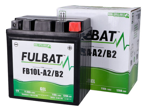 battery Fulbat FB10L-A2/B2 GEL FULBAT MOTOVEIKALS 21