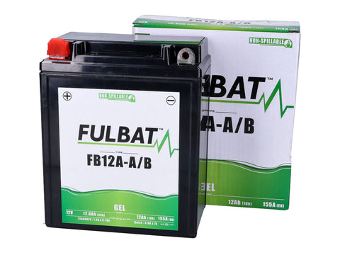 battery Fulbat FB12A-A/B GEL (12N12A-4A-1) FULBAT MOTOVEIKALS 21
