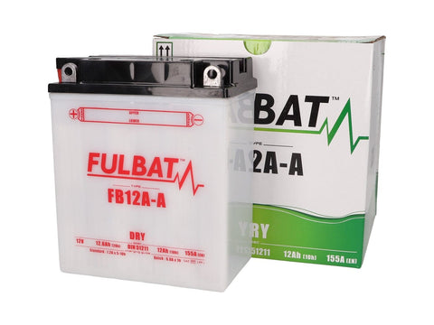 battery Fulbat FB12A-A DRY incl. acid pack FULBAT MOTOVEIKALS 21
