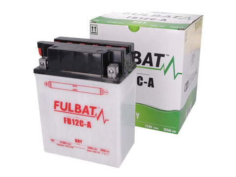 battery Fulbat FB12C-A DRY incl. acid pack FULBAT MOTOVEIKALS 21