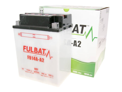 battery Fulbat FB14A-A2 DRY incl. acid pack FULBAT MOTOVEIKALS 21