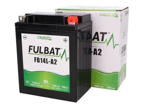 battery Fulbat FB14L-A2 GEL FULBAT MOTOVEIKALS 21