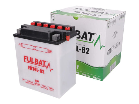 battery Fulbat FB14L-B2 DRY incl. acid pack FULBAT MOTOVEIKALS 21