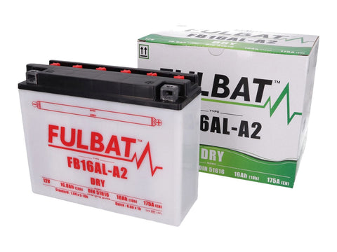 battery Fulbat FB16AL-A2 DRY incl. acid pack FULBAT MOTOVEIKALS 21