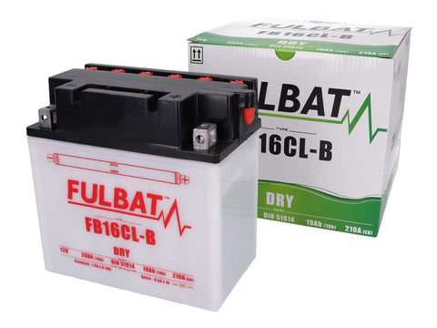 battery Fulbat FB16CL-B DRY incl. acid pack FULBAT MOTOVEIKALS 21