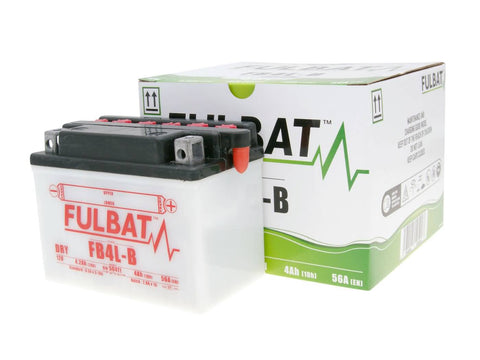battery Fulbat FB4L-B DRY incl. acid pack FULBAT MOTOVEIKALS 21
