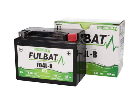 battery Fulbat FB4L-B GEL High Power 5Ah FULBAT MOTOVEIKALS 21