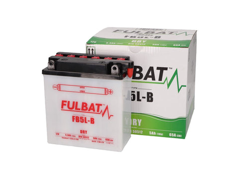 battery Fulbat FB5L-B DRY incl. acid pack FULBAT MOTOVEIKALS 21