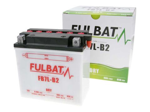 battery Fulbat FB7L-B2 DRY incl. acid pack FULBAT MOTOVEIKALS 21