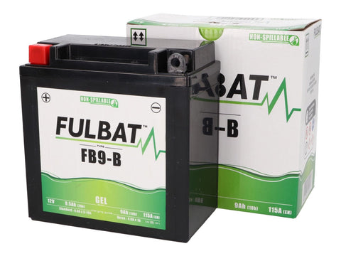 battery Fulbat FB9-B / 12N9-4B1 / 12N9-BS GEL FULBAT MOTOVEIKALS 21