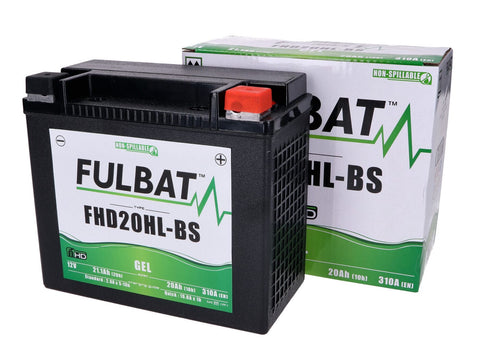 battery Fulbat FHD20HL-BS GEL for Harley Davidson FULBAT MOTOVEIKALS 21