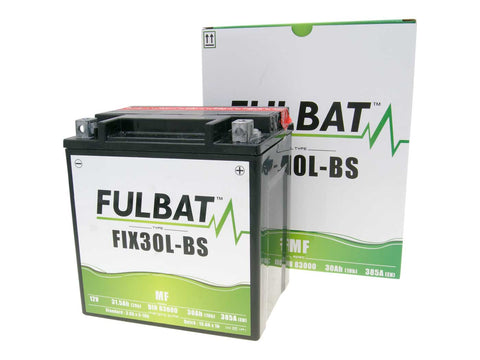 battery Fulbat FIX30L-BS MF maintenance free FULBAT MOTOVEIKALS 21