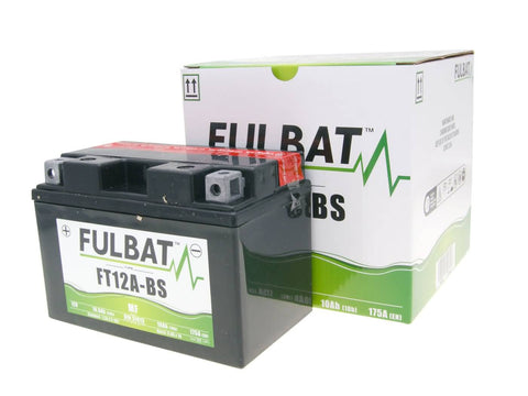 battery Fulbat FT12A-BS MF maintenance free FULBAT MOTOVEIKALS 21