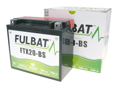 battery Fulbat FTX20-BS MF maintenance free FULBAT MOTOVEIKALS 21